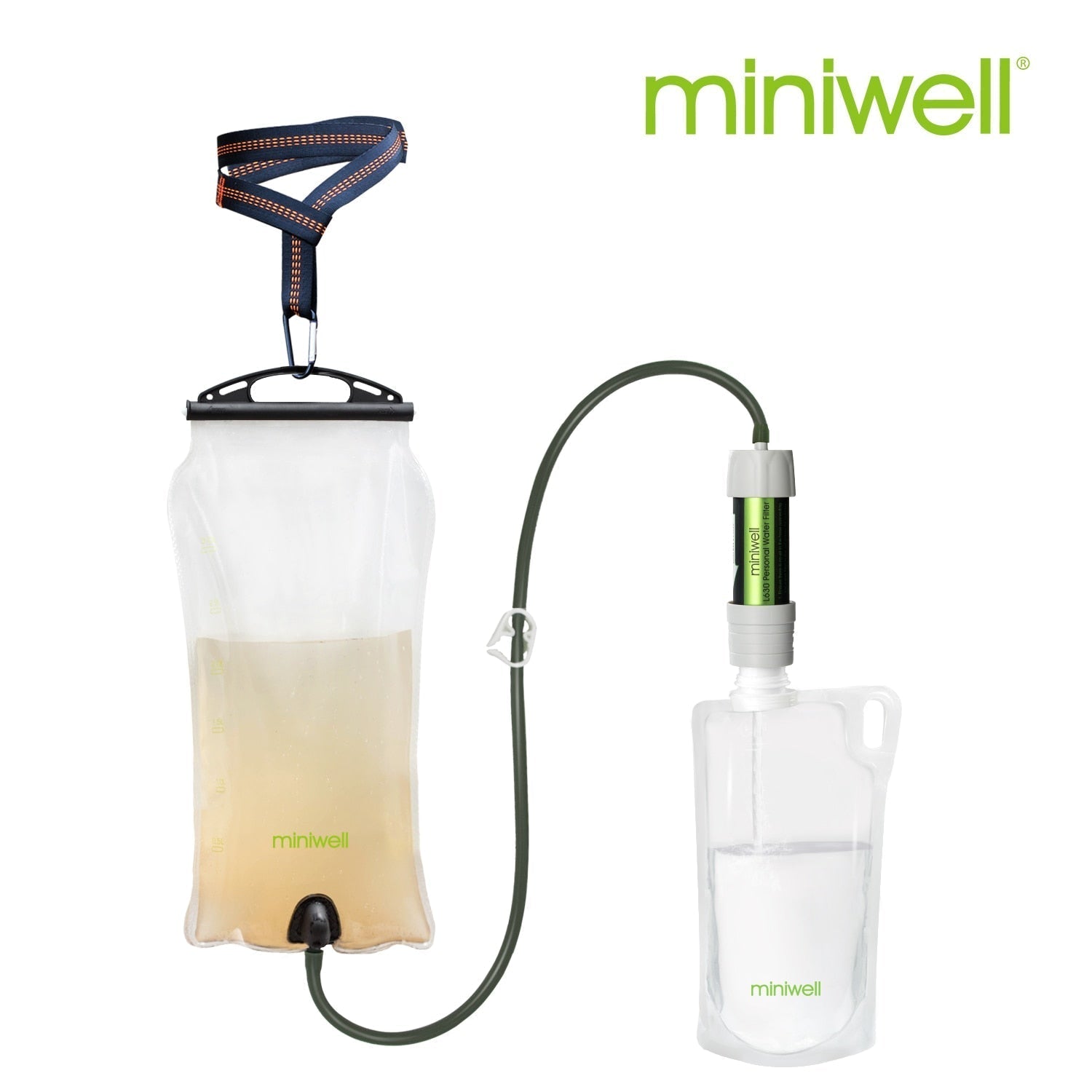 Camping Axe Foldable Multi Miniwell water purifier